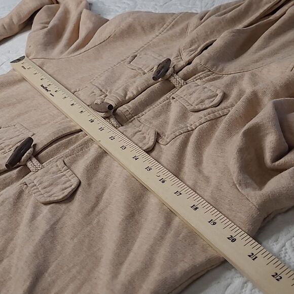 Charter Clubsz L toggle and zipper closure hoodie jacket - Picture 5 of 7
